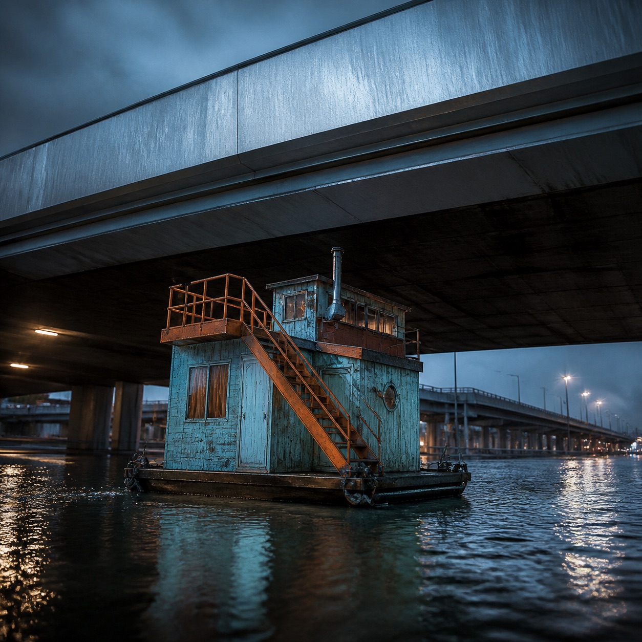 Houseboat Overpass